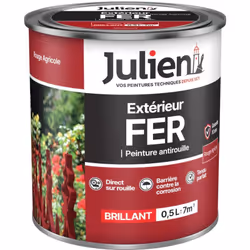 LIVRAISON OFFERTE DES 39€ D’ACHAT ET RETOUR GRATUIT ! Julien Fer Anti-Rouille : La peinture Fer Extérieur Julien protège dura ...