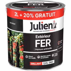 Peinture brillante en phase solvantée pour surfaces métalliques extérieur. Haute résistance aux intempéries et aux UV. Applic ...