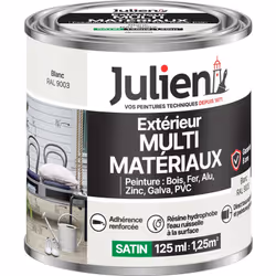 LIVRAISON OFFERTE DES 39€ D’ACHAT ET RETOUR GRATUIT ! Julien Multi-Matériaux : La peinture Multi-matériaux Extérieur Julien p ...