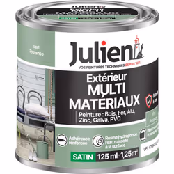 LIVRAISON OFFERTE DES 39€ D’ACHAT ET RETOUR GRATUIT ! Julien Multi-Matériaux : La peinture Multi-matériaux Extérieur Julien p ...