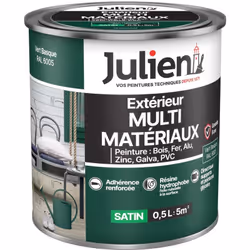 LIVRAISON OFFERTE DES 39€ D’ACHAT ET RETOUR GRATUIT ! Julien Multi-Matériaux : La peinture Multi-matériaux Extérieur Julien p ...
