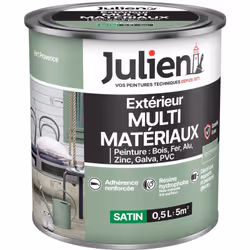 LIVRAISON OFFERTE DES 39€ D’ACHAT ET RETOUR GRATUIT ! Julien Multi-Matériaux : La peinture Multi-matériaux Extérieur Julien p ...