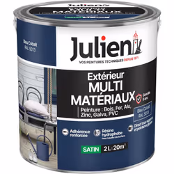 LIVRAISON OFFERTE DES 39€ D’ACHAT ET RETOUR GRATUIT ! Julien Multi-Matériaux : La peinture Multi-matériaux Extérieur Julien p ...