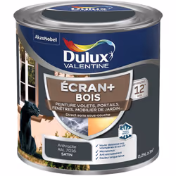 LIVRAISON OFFERTE DES 39€ D’ACHAT ET RETOUR GRATUIT ! Dulux Valentine ECRAN+ Bois : Sa formule microporeuse et son film flexi ...