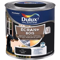 LIVRAISON OFFERTE DES 39€ D’ACHAT ET RETOUR GRATUIT ! Dulux Valentine ECRAN+ Bois : Sa formule microporeuse et son film flexi ...