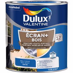 LIVRAISON OFFERTE DES 39€ D’ACHAT ET RETOUR GRATUIT ! Dulux Valentine ECRAN+ Bois : Sa formule microporeuse et son film flexi ...