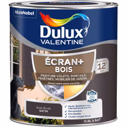 LIVRAISON OFFERTE DES 39€ D’ACHAT ET RETOUR GRATUIT ! Dulux Valentine ECRAN+ Bois : Sa formule microporeuse et son film flexi ...