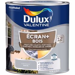 LIVRAISON OFFERTE DES 39€ D’ACHAT ET RETOUR GRATUIT ! Dulux Valentine ECRAN+ Bois : Sa formule microporeuse et son film flexi ...
