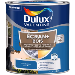 LIVRAISON OFFERTE DES 39€ D’ACHAT ET RETOUR GRATUIT ! Dulux Valentine ECRAN+ Bois : Sa formule microporeuse et son film flexi ...