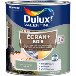 LIVRAISON OFFERTE DES 39€ D’ACHAT ET RETOUR GRATUIT ! Dulux Valentine ECRAN+ Bois : Sa formule microporeuse et son film flexi ...