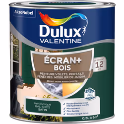 LIVRAISON OFFERTE DES 39€ D’ACHAT ET RETOUR GRATUIT ! Dulux Valentine ECRAN+ Bois : Sa formule microporeuse et son film flexi ...