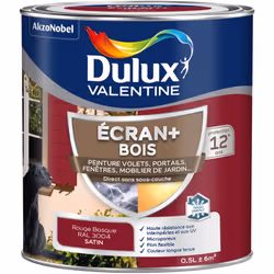 LIVRAISON OFFERTE DES 39€ D’ACHAT ET RETOUR GRATUIT ! Dulux Valentine ECRAN+ Bois : Sa formule microporeuse et son film flexi ...