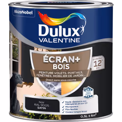 LIVRAISON OFFERTE DES 39€ D’ACHAT ET RETOUR GRATUIT ! Dulux Valentine ECRAN+ Bois : Sa formule microporeuse et son film flexi ...