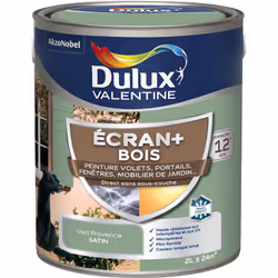 LIVRAISON OFFERTE DES 39€ D’ACHAT ET RETOUR GRATUIT ! Dulux Valentine ECRAN+ Bois : Sa formule microporeuse et son film flexi ...