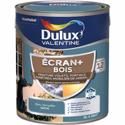 LIVRAISON OFFERTE DES 39€ D’ACHAT ET RETOUR GRATUIT ! Dulux Valentine ECRAN+ Bois : Sa formule microporeuse et son film flexi ...