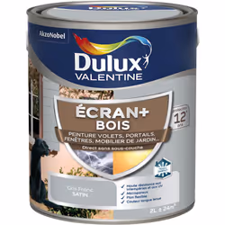 LIVRAISON OFFERTE DES 39€ D’ACHAT ET RETOUR GRATUIT ! Dulux Valentine ECRAN+ Bois : Sa formule microporeuse et son film flexi ...