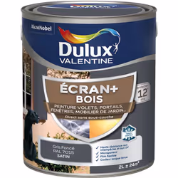 LIVRAISON OFFERTE DES 39€ D’ACHAT ET RETOUR GRATUIT ! Dulux Valentine ECRAN+ Bois : Sa formule microporeuse et son film flexi ...