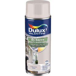 Dulux Valentine - ecran+ multi-supports exterieure - Peinture en Phase Aqueuse Éxtérieur - Satin Argile Claire aérosol 400 ml