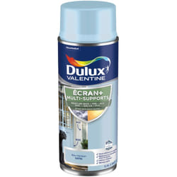 Dulux Valentine - ecran+ multi-supports exterieure - Peinture en Phase Aqueuse Éxtérieur - Satin Bleu Horizon aérosol 400 ml