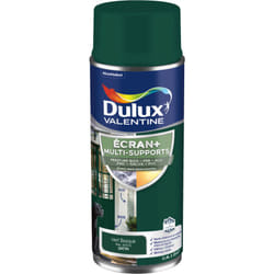 Dulux Valentine - ecran+ multi-supports exterieure - Peinture en Phase Aqueuse Éxtérieur - Satin Vert Basque aérosol 400 ml