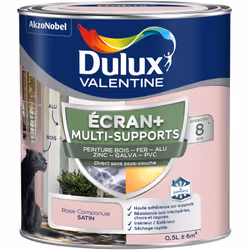 LIVRAISON OFFERTE DES 39€ D’ACHAT ET RETOUR GRATUIT ! Dulux Valentine ECRAN+ Multi-Supports Éxtérieure : Rapide et facile d’u ...