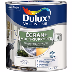 LIVRAISON OFFERTE DES 39€ D’ACHAT ET RETOUR GRATUIT ! Dulux Valentine ECRAN+ Multi-Supports Éxtérieure : Rapide et facile d’u ...