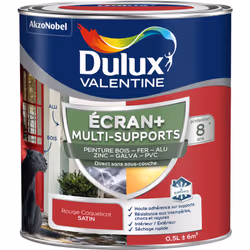 LIVRAISON OFFERTE DES 39€ D’ACHAT ET RETOUR GRATUIT ! Dulux Valentine ECRAN+ Multi-Supports Éxtérieure : Rapide et facile d’u ...