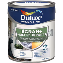 LIVRAISON OFFERTE DES 39€ D’ACHAT ET RETOUR GRATUIT ! Dulux Valentine ECRAN+ Multi-Supports Éxtérieure : Rapide et facile d’u ...