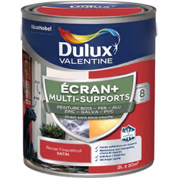 LIVRAISON OFFERTE DES 39€ D’ACHAT ET RETOUR GRATUIT ! Dulux Valentine ECRAN+ Multi-Supports Éxtérieure : Rapide et facile d’u ...