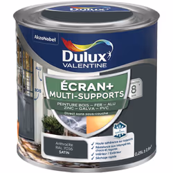 LIVRAISON OFFERTE DES 39€ D’ACHAT ET RETOUR GRATUIT ! Dulux Valentine ECRAN+ Multi-Supports Éxtérieure : Rapide et facile d’u ...
