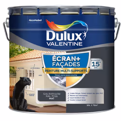 LIVRAISON OFFERTE DES 39€ D’ACHAT ET RETOUR GRATUIT ! Peinture Ecran+ Multi-Supports Façade - Dulux Valentine La peinture Ecr ...