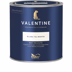 LIVRAISON OFFERTE DES 39€ D’ACHAT ET RETOUR GRATUIT ! La Valentine DULUX VALENTINE - Peinture intérieure de qualité supérieur ...