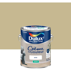 Dulux Valentine - Peinture Crème De Couleur Satin Bambou 5L
