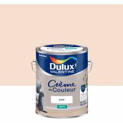 LIVRAISON OFFERTE DES 39€ D’ACHAT ET RETOUR GRATUIT ! Dulux Valentine Crème de couleur : Une texture crème facile à appliquer ...