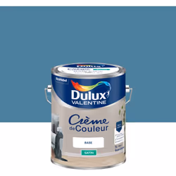 LIVRAISON OFFERTE DES 39€ D’ACHAT ET RETOUR GRATUIT ! Dulux Valentine Crème de couleur : Une texture crème facile à appliquer ...