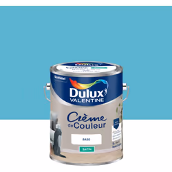 LIVRAISON OFFERTE DES 39€ D’ACHAT ET RETOUR GRATUIT ! Dulux Valentine Crème de couleur : Une texture crème facile à appliquer ...