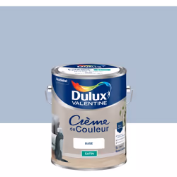 LIVRAISON OFFERTE DES 39€ D’ACHAT ET RETOUR GRATUIT ! Dulux Valentine Crème de couleur : Une texture crème facile à appliquer ...