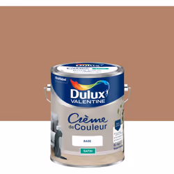 LIVRAISON OFFERTE DES 39€ D’ACHAT ET RETOUR GRATUIT ! Dulux Valentine Crème de couleur : Une texture crème facile à appliquer ...