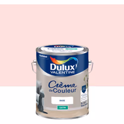 LIVRAISON OFFERTE DES 39€ D’ACHAT ET RETOUR GRATUIT ! Dulux Valentine Crème de couleur : Une texture crème facile à appliquer ...
