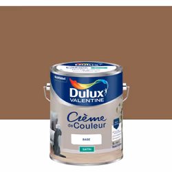 LIVRAISON OFFERTE DES 39€ D’ACHAT ET RETOUR GRATUIT ! Dulux Valentine Crème de couleur : Une texture crème facile à appliquer ...