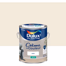 LIVRAISON OFFERTE DES 39€ D’ACHAT ET RETOUR GRATUIT ! Dulux Valentine Crème de couleur : Une texture crème facile à appliquer ...