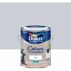LIVRAISON OFFERTE DES 39€ D’ACHAT ET RETOUR GRATUIT ! Dulux Valentine Crème de couleur : Une texture crème facile à appliquer ...