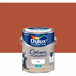 LIVRAISON OFFERTE DES 39€ D’ACHAT ET RETOUR GRATUIT ! Dulux Valentine Crème de couleur : Une texture crème facile à appliquer ...
