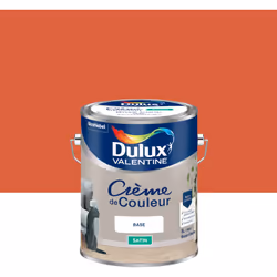 LIVRAISON OFFERTE DES 39€ D’ACHAT ET RETOUR GRATUIT ! Dulux Valentine Crème de couleur : Une texture crème facile à appliquer ...