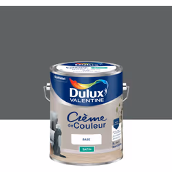 LIVRAISON OFFERTE DES 39€ D’ACHAT ET RETOUR GRATUIT ! Dulux Valentine Crème de couleur : Une texture crème facile à appliquer ...