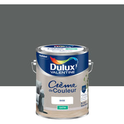 Dulux Valentine - Peinture Crème De Couleur Satin Pierre de Lave 5L