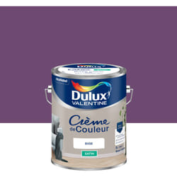Dulux Valentine - Peinture Crème De Couleur Satin Prune 5L