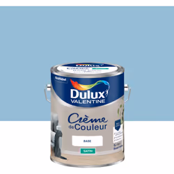 LIVRAISON OFFERTE DES 39€ D’ACHAT ET RETOUR GRATUIT ! Dulux Valentine Crème de couleur : Une texture crème facile à appliquer ...