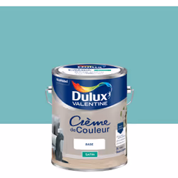 LIVRAISON OFFERTE DES 39€ D’ACHAT ET RETOUR GRATUIT ! Dulux Valentine Crème de couleur : Une texture crème facile à appliquer ...