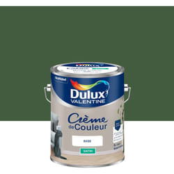 Peinture Crème De Couleur Satin Vert Tropical 5L Dulux Valentine
